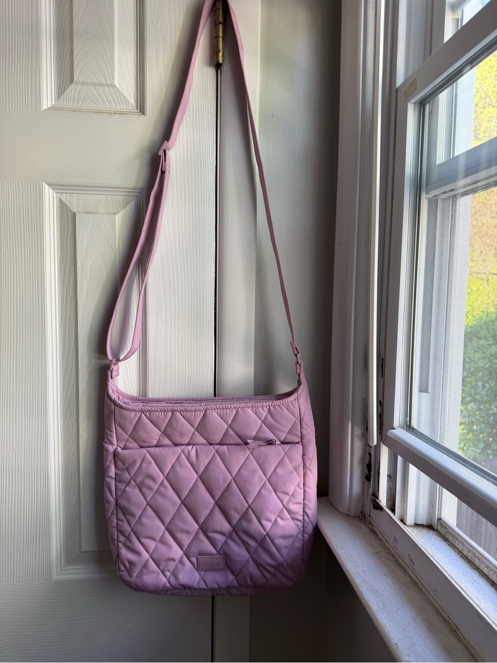 Vera Bradley Quilted Crossbody Bag - Pink